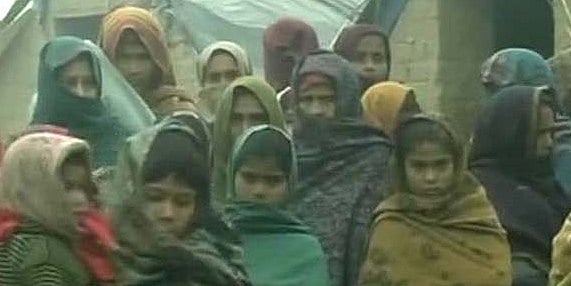 முஷாபர்நகர் முகாமில் வசிக்கும் 30 குடும்பத்தினர் மீது சட்ட விரோத  வழக்கு